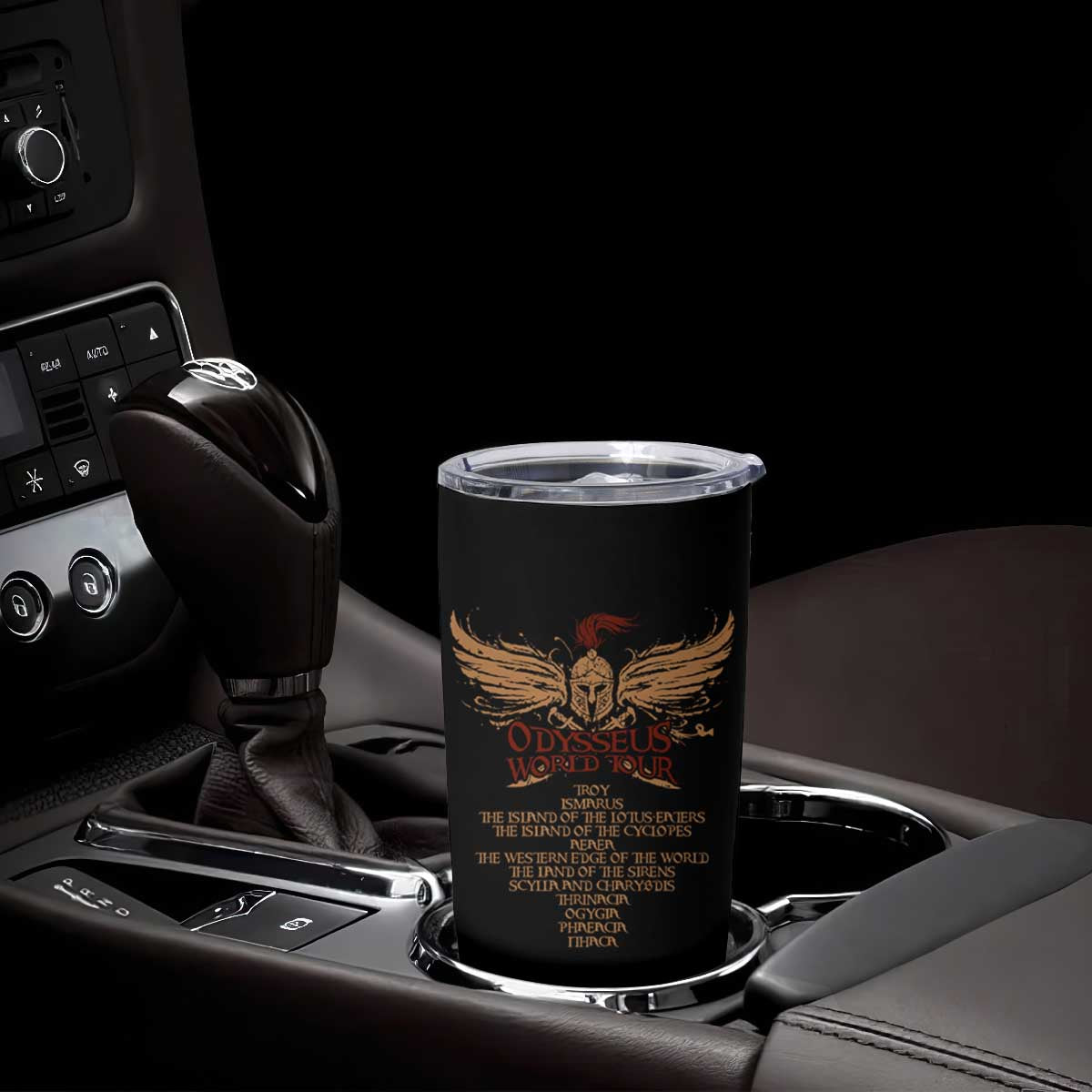 Odysseus World Tour Tumbler Cup Ancient Greek Epic Mythlogy TS09 Print Your Wear