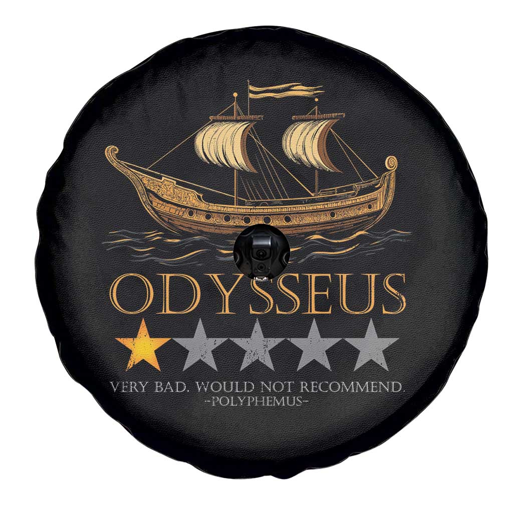 Funny Odysseus Spare Tire Cover Very Bad Not Recommend Ancient Greek Mythology Meme TS09 Print Your Wear