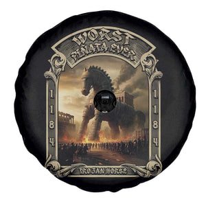 Trojan Horse Spare Tire Cover Ancient Greek Epic Mythlogy History Lover TS09 Print Your Wear