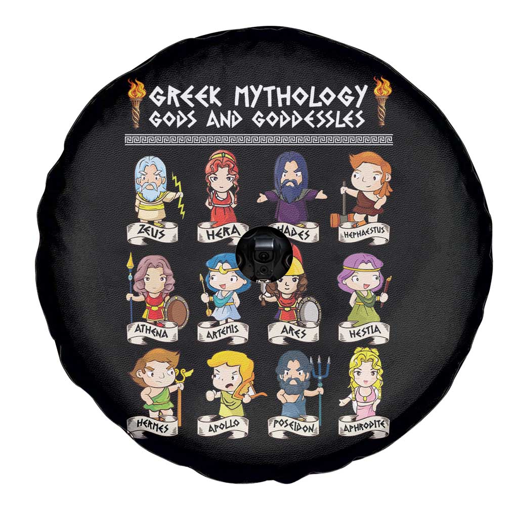 Greek Mythology Spare Tire Cover Gods And Goddesses TS09 Print Your Wear