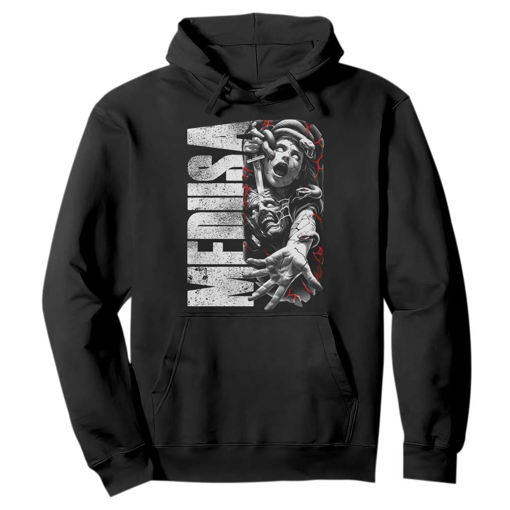 Greek Mythology Medusa Hoodie TS09 Black Print Your Wear