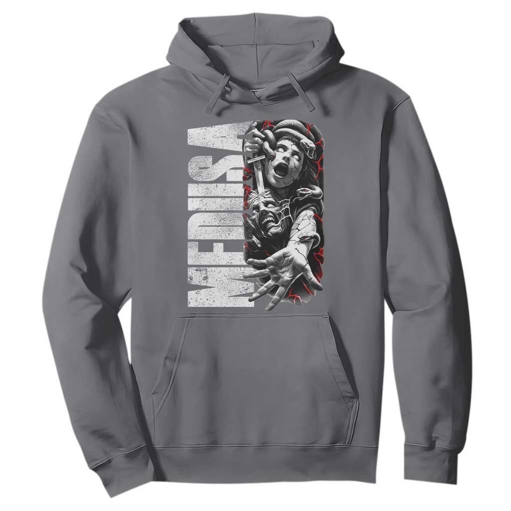 Greek Mythology Medusa Hoodie TS09 Charcoal Print Your Wear