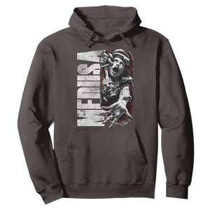 Greek Mythology Medusa Hoodie TS09 Dark Chocolate Print Your Wear