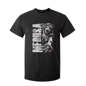 Greek Mythology Medusa T Shirt For Kid TS09 Black Print Your Wear