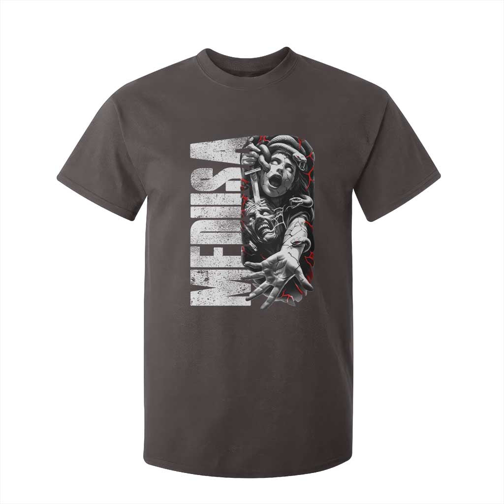Greek Mythology Medusa T Shirt For Kid TS09 Dark Chocolate Print Your Wear