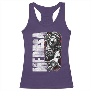 Greek Mythology Medusa Racerback Tank Top TS09 Purple Print Your Wear