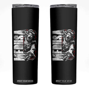 Greek Mythology Medusa Skinny Tumbler TS09 Black Print Your Wear
