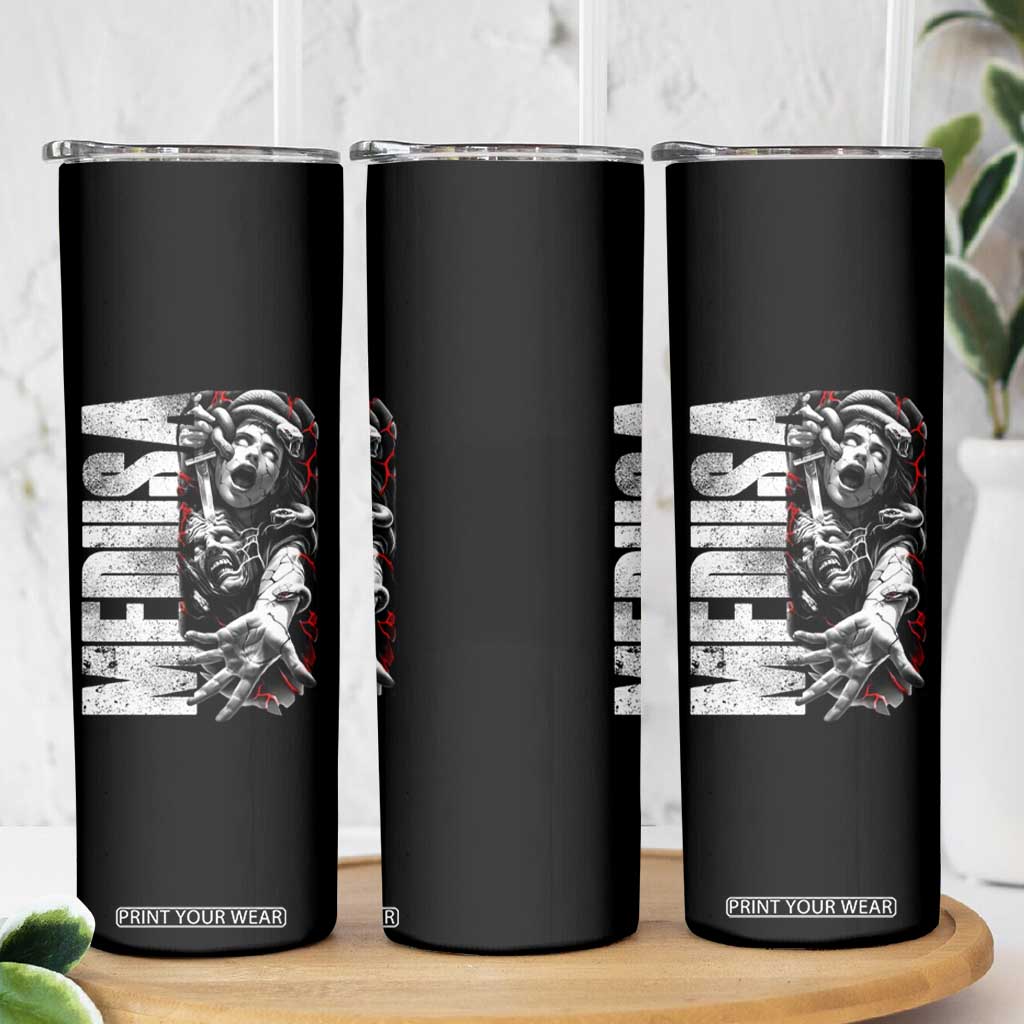 Greek Mythology Medusa Skinny Tumbler TS09 Print Your Wear