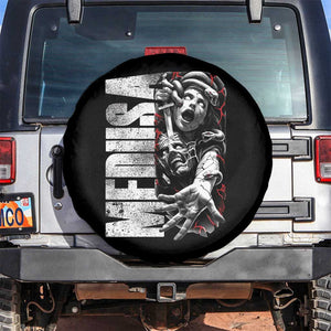 Greek Mythology Medusa Spare Tire Cover TS09 No hole Black Print Your Wear