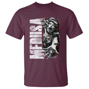 Greek Mythology Medusa T Shirt TS09 Maroon Print Your Wear