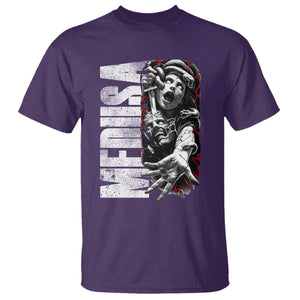 Greek Mythology Medusa T Shirt TS09 Purple Print Your Wear