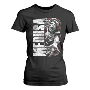 Greek Mythology Medusa T Shirt For Women TS09 Black Print Your Wear