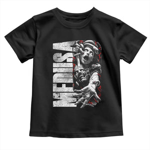 Greek Mythology Medusa Toddler T Shirt TS09 Black Print Your Wear