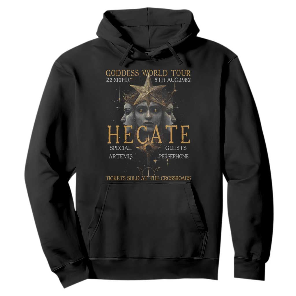 Greek Mythology Hecate Triple Goddess Hoodie Goddess World Tour Persephone Artemis TS09 Black Print Your Wear