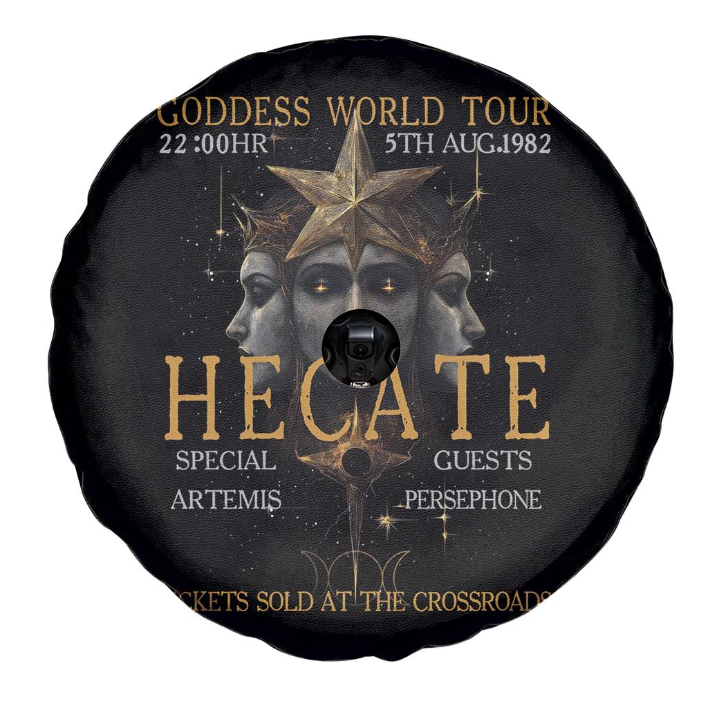 Greek Mythology Hecate Triple Goddess Spare Tire Cover Goddess World Tour Persephone Artemis TS09 Print Your Wear