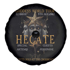 Greek Mythology Hecate Triple Goddess Spare Tire Cover Goddess World Tour Persephone Artemis TS09 Print Your Wear