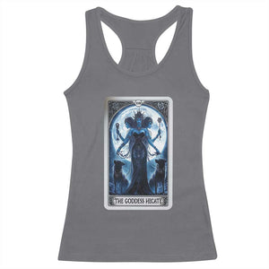 Greek Mythology Hecate Triple Goddess Racerback Tank Top Moon Pagan Gothic Witch TS09 Charcoal Print Your Wear