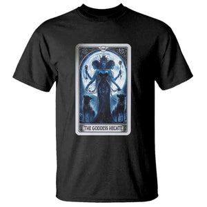 Greek Mythology Hecate Triple Goddess T Shirt Moon Pagan Gothic Witch TS09 Black Print Your Wear