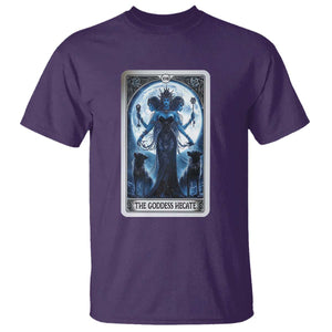 Greek Mythology Hecate Triple Goddess T Shirt Moon Pagan Gothic Witch TS09 Purple Print Your Wear