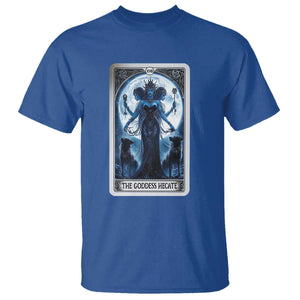 Greek Mythology Hecate Triple Goddess T Shirt Moon Pagan Gothic Witch TS09 Royal Blue Print Your Wear