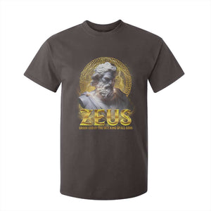 Greek Mythology Zeus T Shirt For Kid God Of The Sky King Of All Gods TS09 Dark Chocolate Print Your Wear