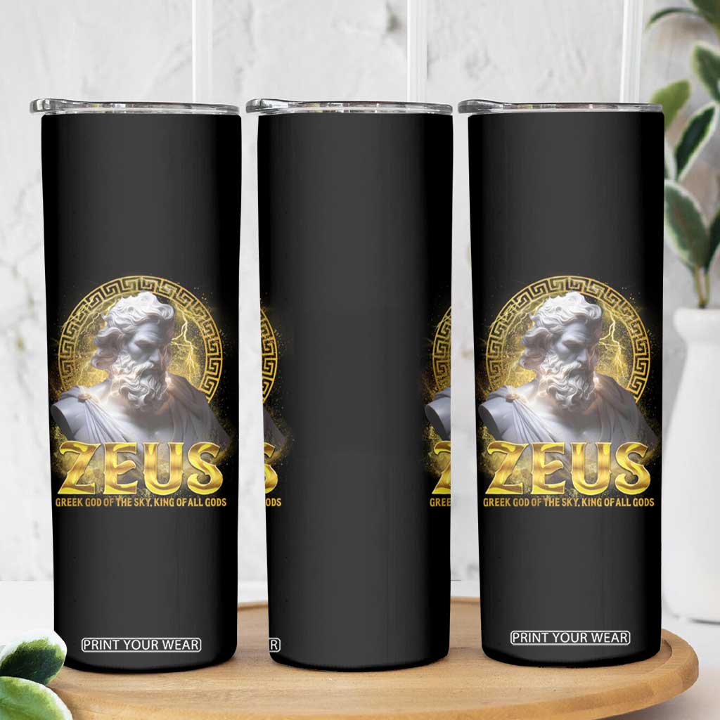 Greek Mythology Zeus Skinny Tumbler God Of The Sky King Of All Gods TS09 Print Your Wear