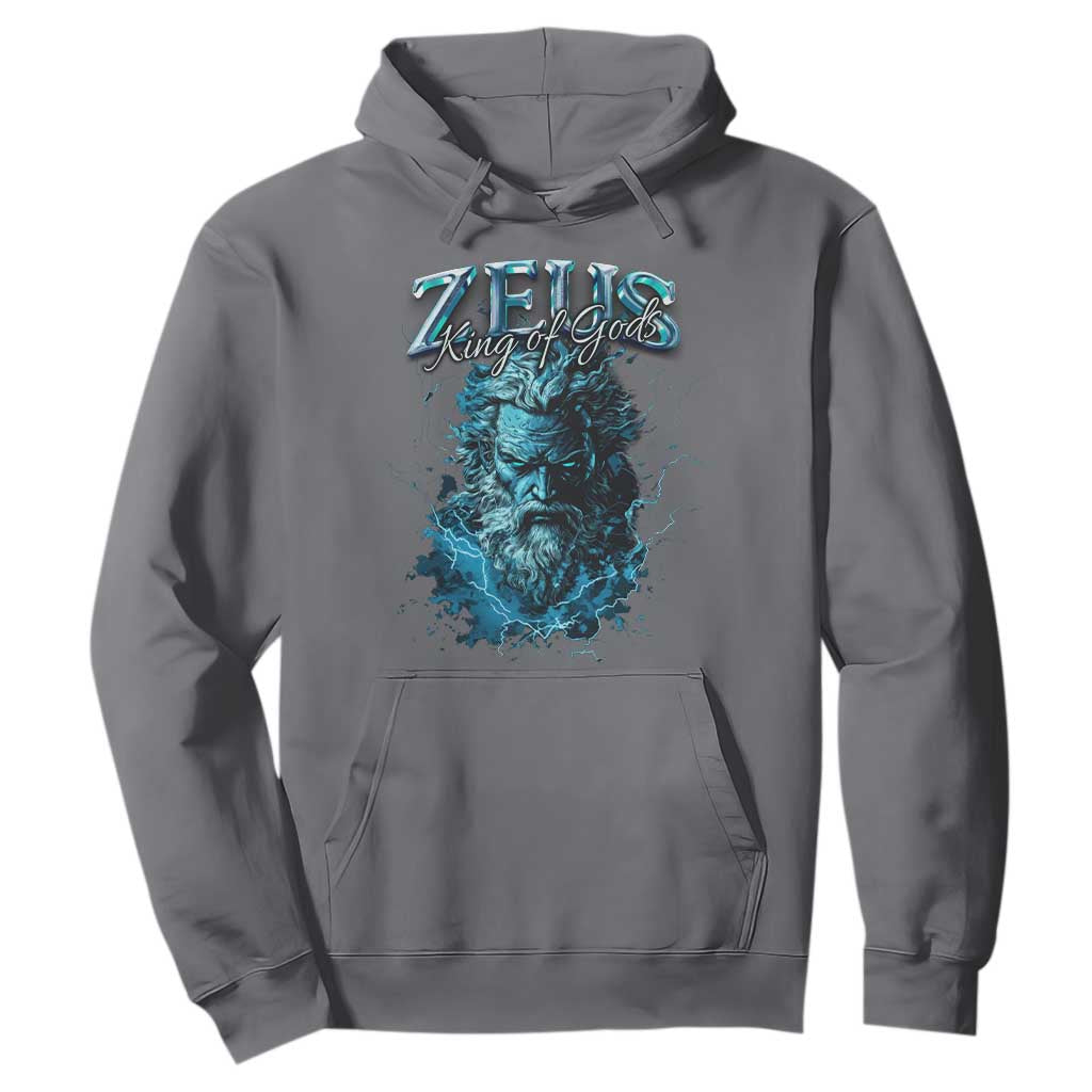 Greek Mythology Zeus Hoodie King Of Gods TS09 Charcoal Print Your Wear