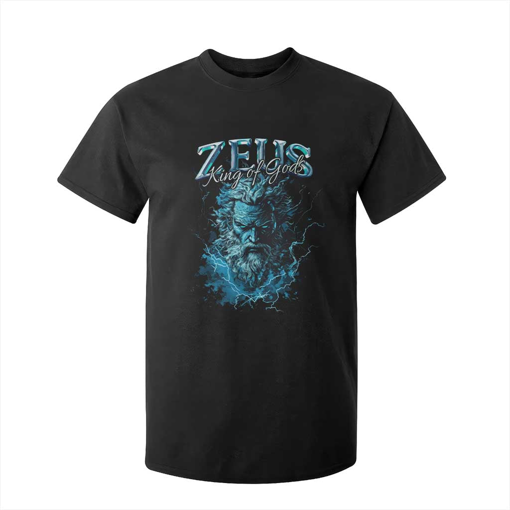 Greek Mythology Zeus T Shirt For Kid King Of Gods TS09 Black Print Your Wear