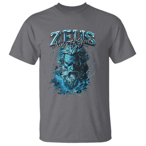 Greek Mythology Zeus T Shirt King Of Gods TS09 Charcoal Print Your Wear