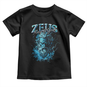 Greek Mythology Zeus Toddler T Shirt King Of Gods TS09 Black Print Your Wear