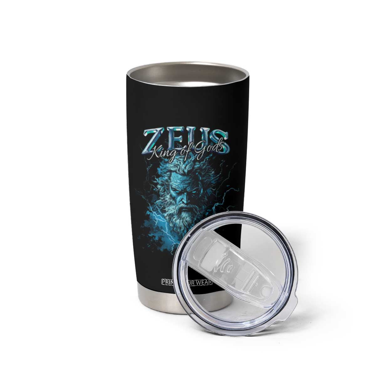 Greek Mythology Zeus Tumbler Cup King Of Gods TS09 Print Your Wear