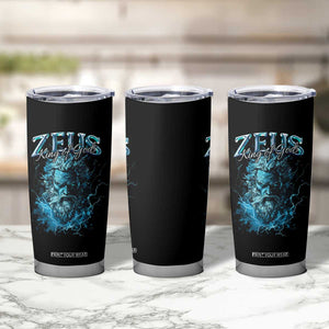 Greek Mythology Zeus Tumbler Cup King Of Gods TS09 Print Your Wear