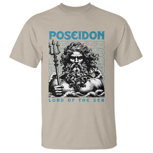 Greek Mythology Poseidon T Shirt Lord Of The Sea Trident TS09 Sand Print Your Wear