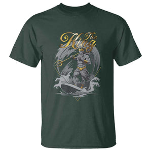 Greek Mythology Poseidon T Shirt The King Triton Mermaid Dad TS09 Dark Forest Green Print Your Wear