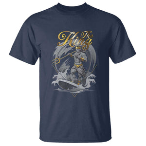 Greek Mythology Poseidon T Shirt The King Triton Mermaid Dad TS09 Navy Print Your Wear