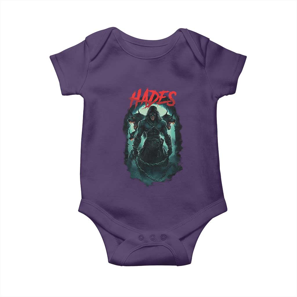 Greek Mythology Hades Baby Onesie God Of The Underworld Cerberus TS09 Purple Print Your Wear