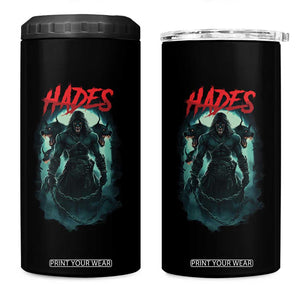 Greek Mythology Hades 4 in 1 Can Cooler Tumbler God Of The Underworld Cerberus TS09 One Size: 16 oz Black Print Your Wear