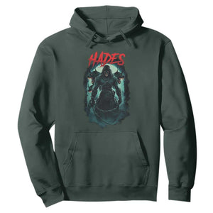 Greek Mythology Hades Hoodie God Of The Underworld Cerberus TS09 Dark Forest Green Print Your Wear