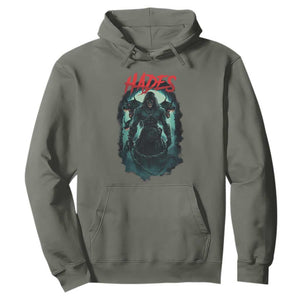 Greek Mythology Hades Hoodie God Of The Underworld Cerberus TS09 Military Green Print Your Wear