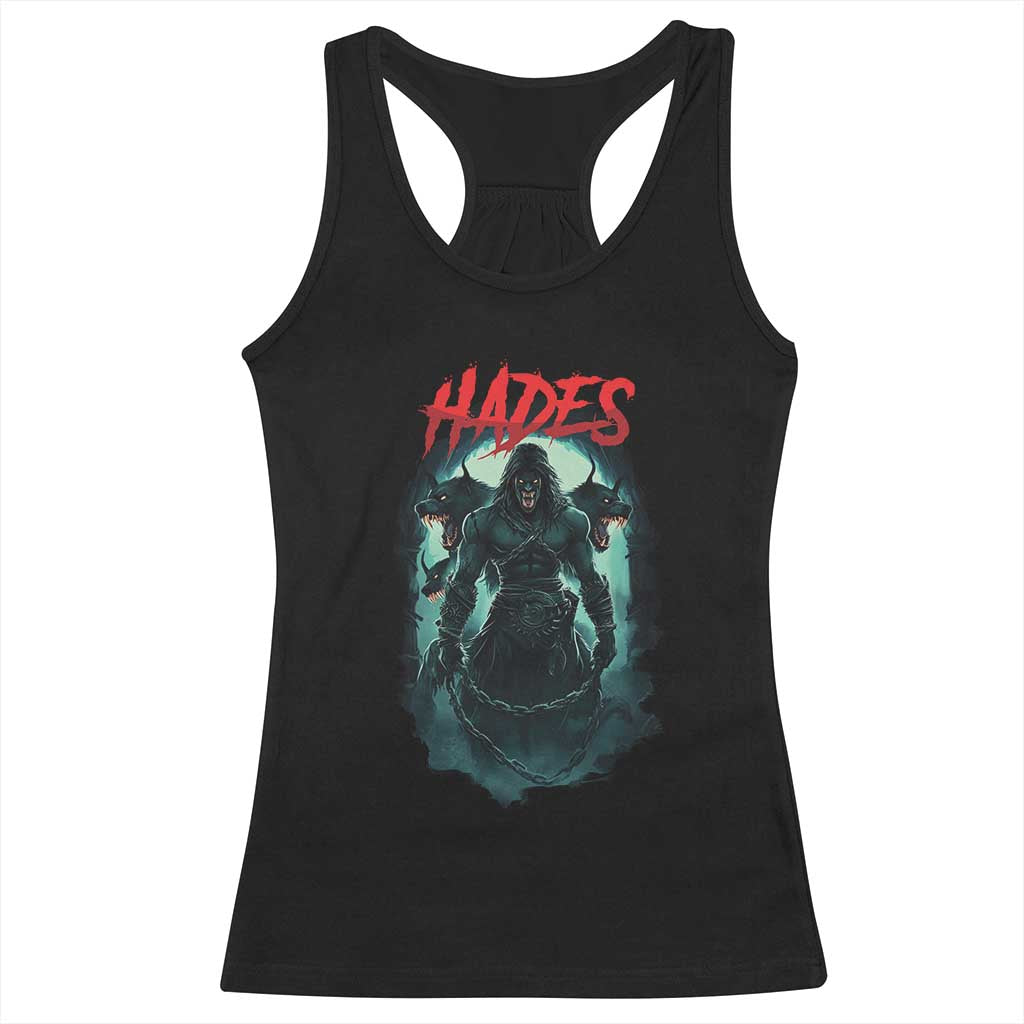 Greek Mythology Hades Racerback Tank Top God Of The Underworld Cerberus TS09 Black Print Your Wear