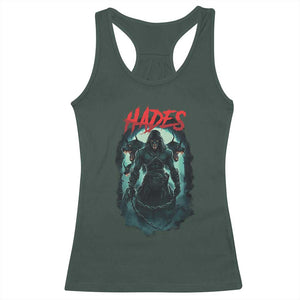 Greek Mythology Hades Racerback Tank Top God Of The Underworld Cerberus TS09 Dark Forest Green Print Your Wear