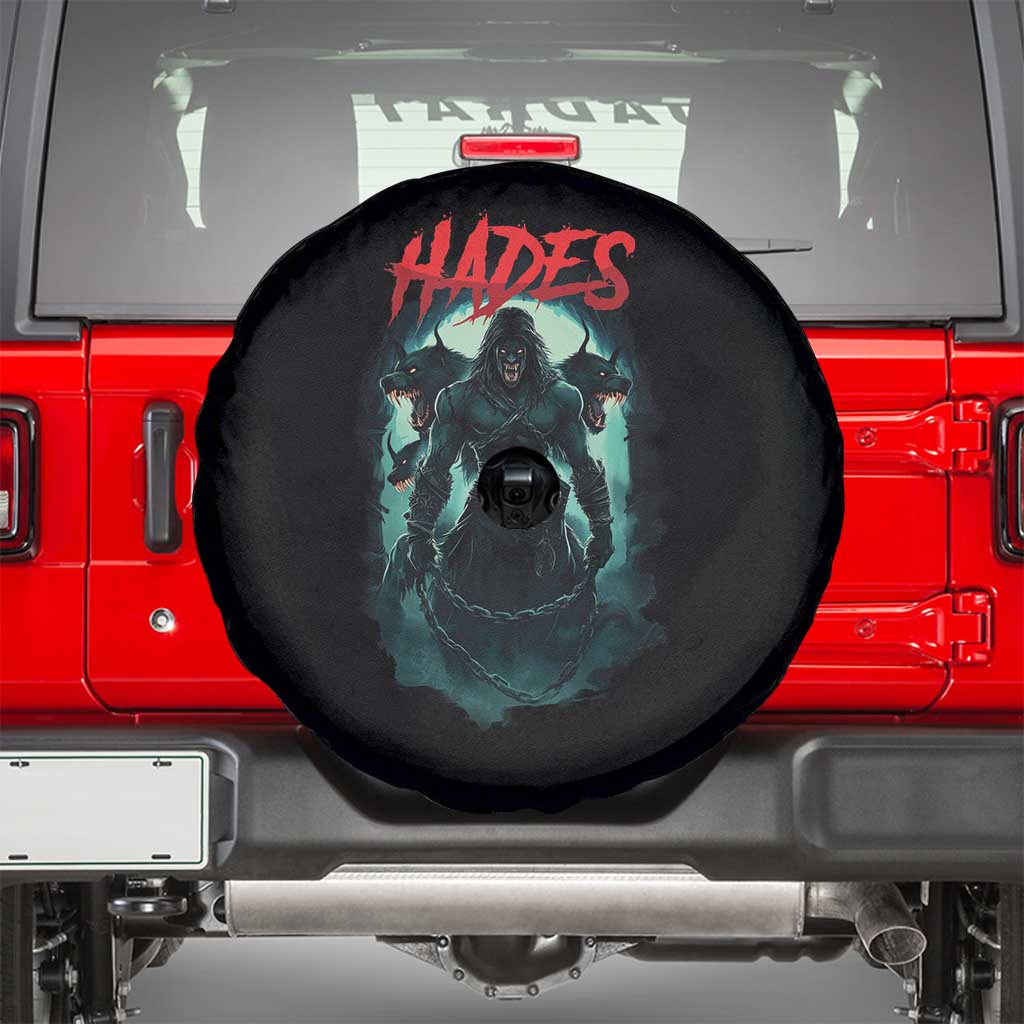 Greek Mythology Hades Spare Tire Cover God Of The Underworld Cerberus TS09 Black Print Your Wear