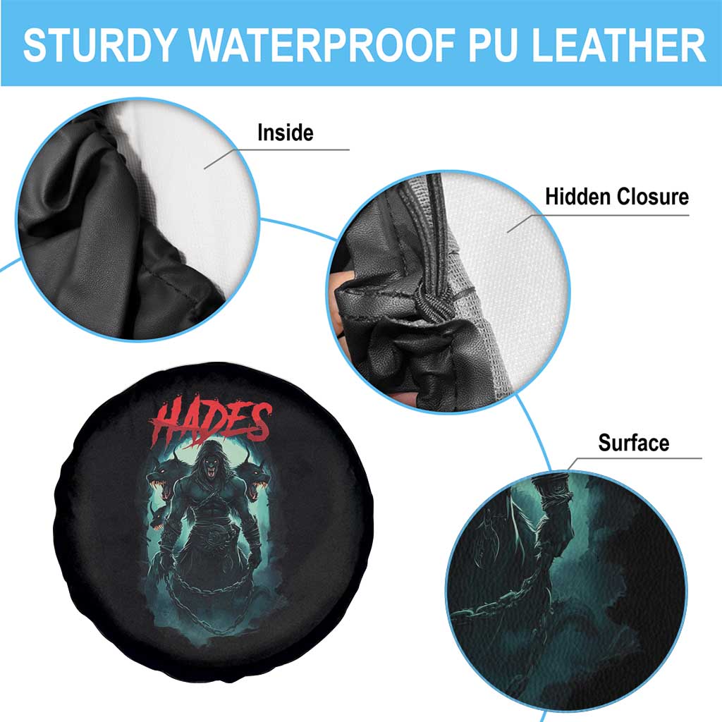 Greek Mythology Hades Spare Tire Cover God Of The Underworld Cerberus TS09 Print Your Wear