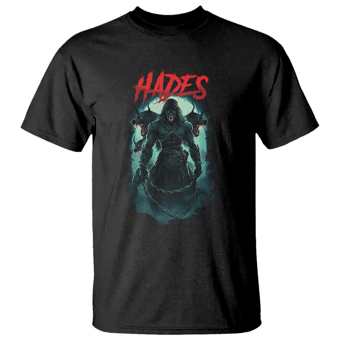 Greek Mythology Hades T Shirt God Of The Underworld Cerberus TS09 Black Print Your Wear
