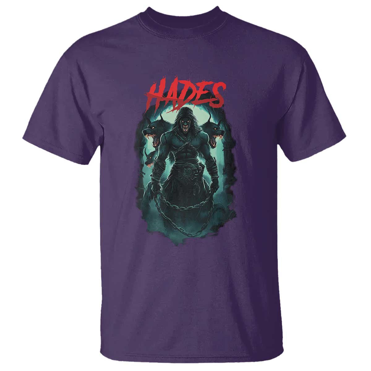 Greek Mythology Hades T Shirt God Of The Underworld Cerberus TS09 Purple Print Your Wear