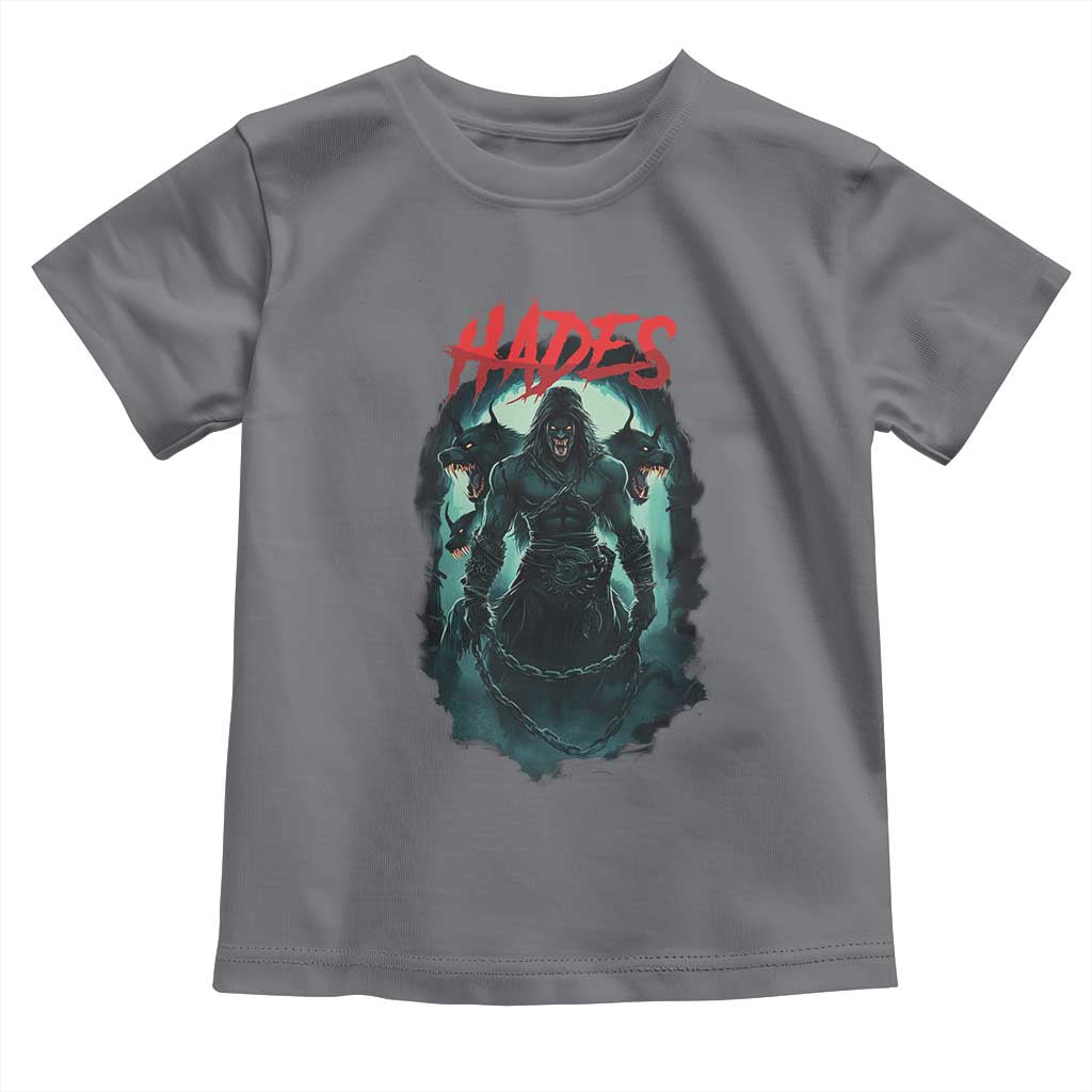 Greek Mythology Hades Toddler T Shirt God Of The Underworld Cerberus TS09 Charcoal Print Your Wear