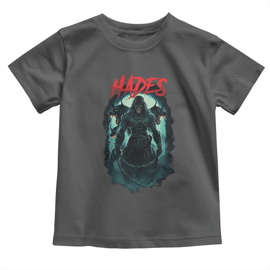 Greek Mythology Hades Toddler T Shirt God Of The Underworld Cerberus TS09 Dark Heather Print Your Wear
