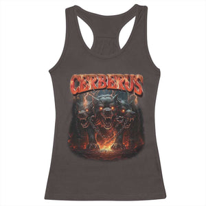 Greek Mythology Hades Cerberus Racerback Tank Top TS09 Dark Chocolate Print Your Wear