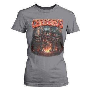 Greek Mythology Hades Cerberus T Shirt For Women TS09 Charcoal Print Your Wear