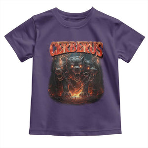 Greek Mythology Hades Cerberus Toddler T Shirt TS09 Purple Print Your Wear